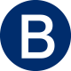 B